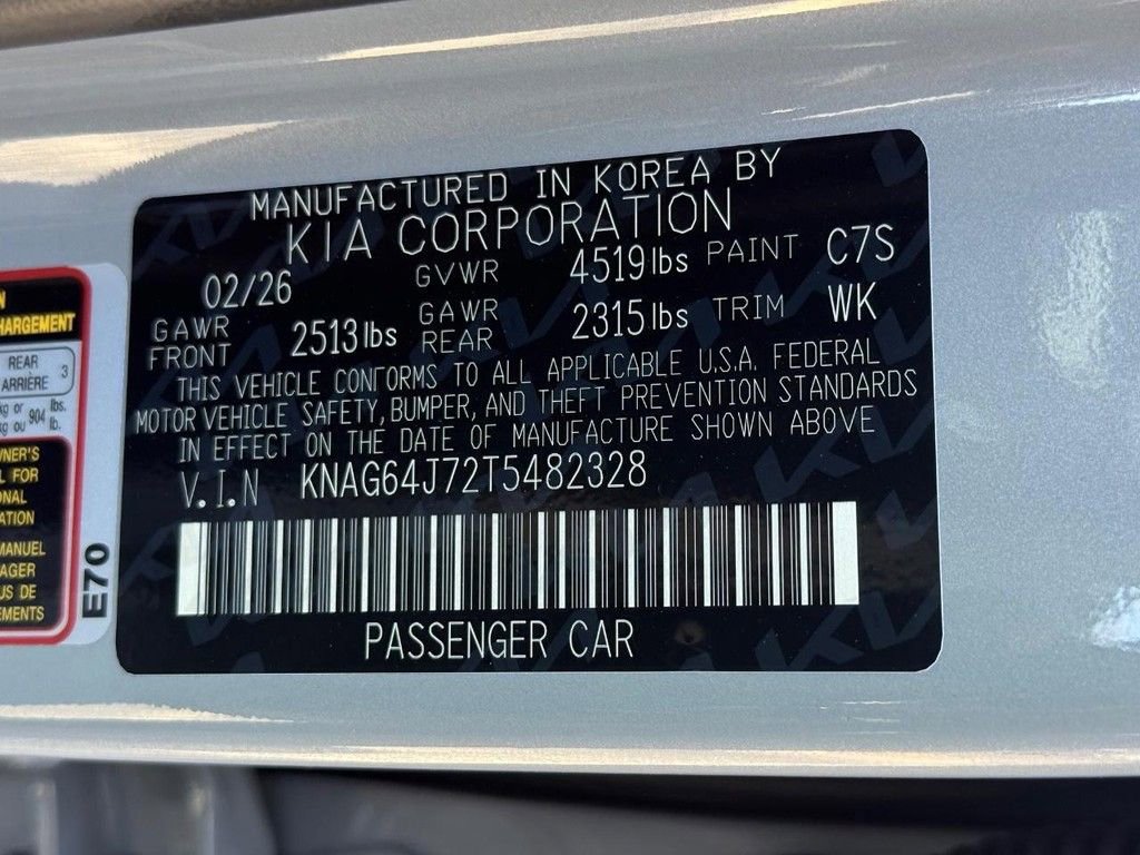 New 2026 Kia K5 GT-Line AWD/4WD image 26