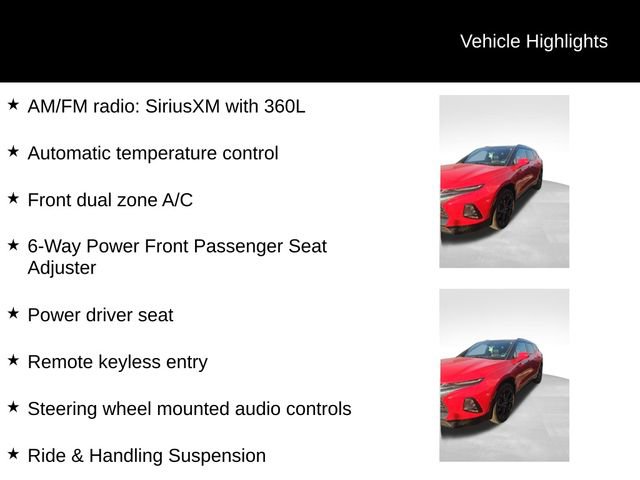 Used 2022 Chevrolet Blazer RS w/ Enhanced Convenience Package AWD/4WD image 7