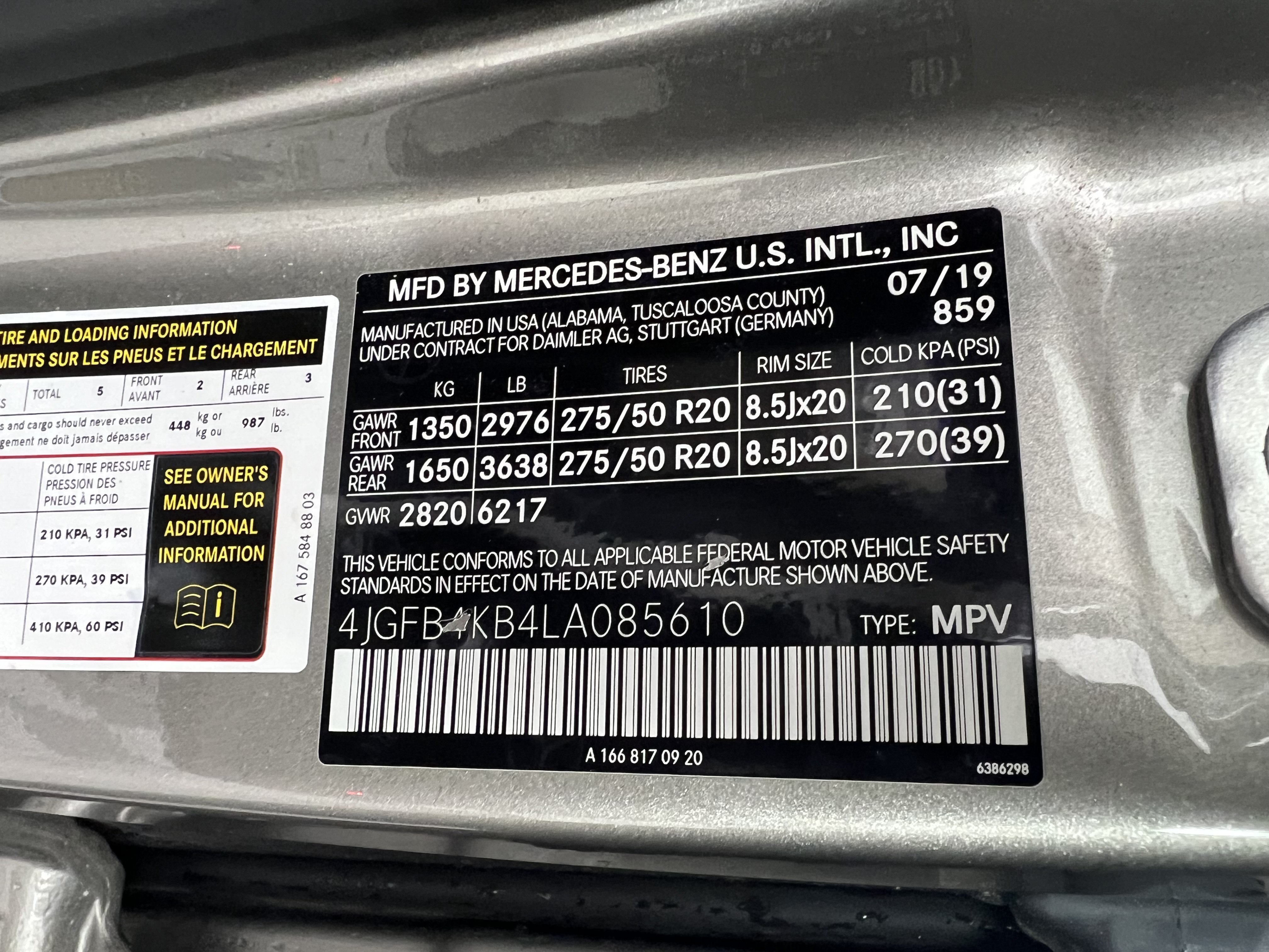Certified 2020 Mercedes-Benz GLE 350 4MATIC image 34