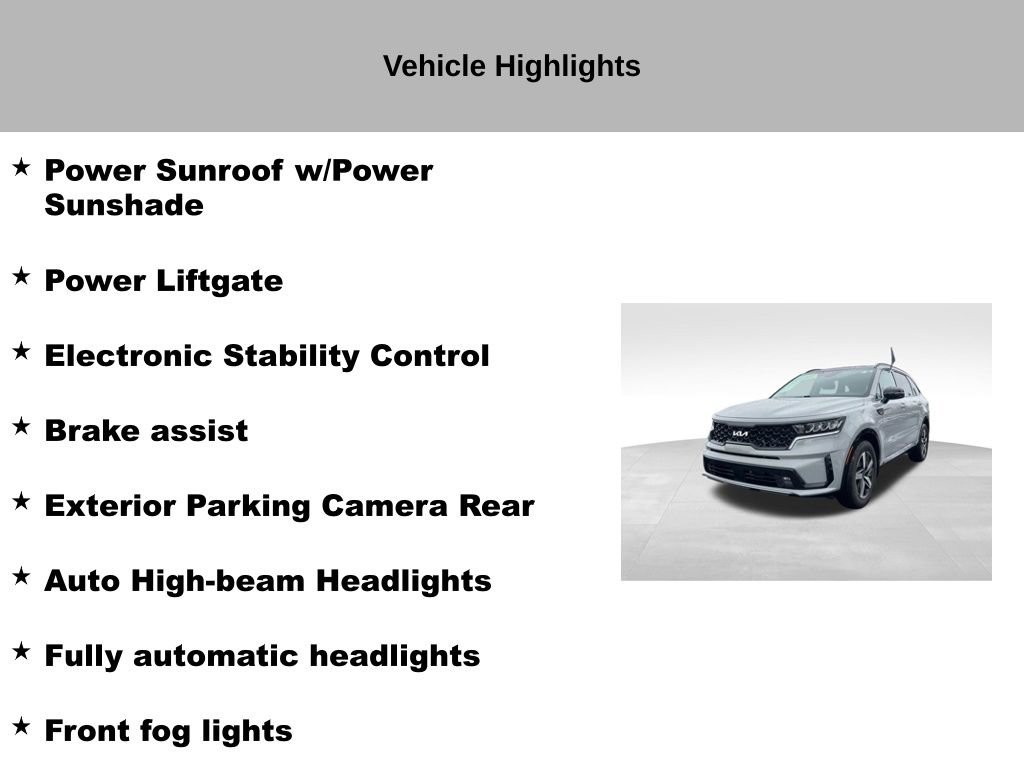 Certified 2022 Kia Sorento EX w/ Panoramic Sunroof Package image 46