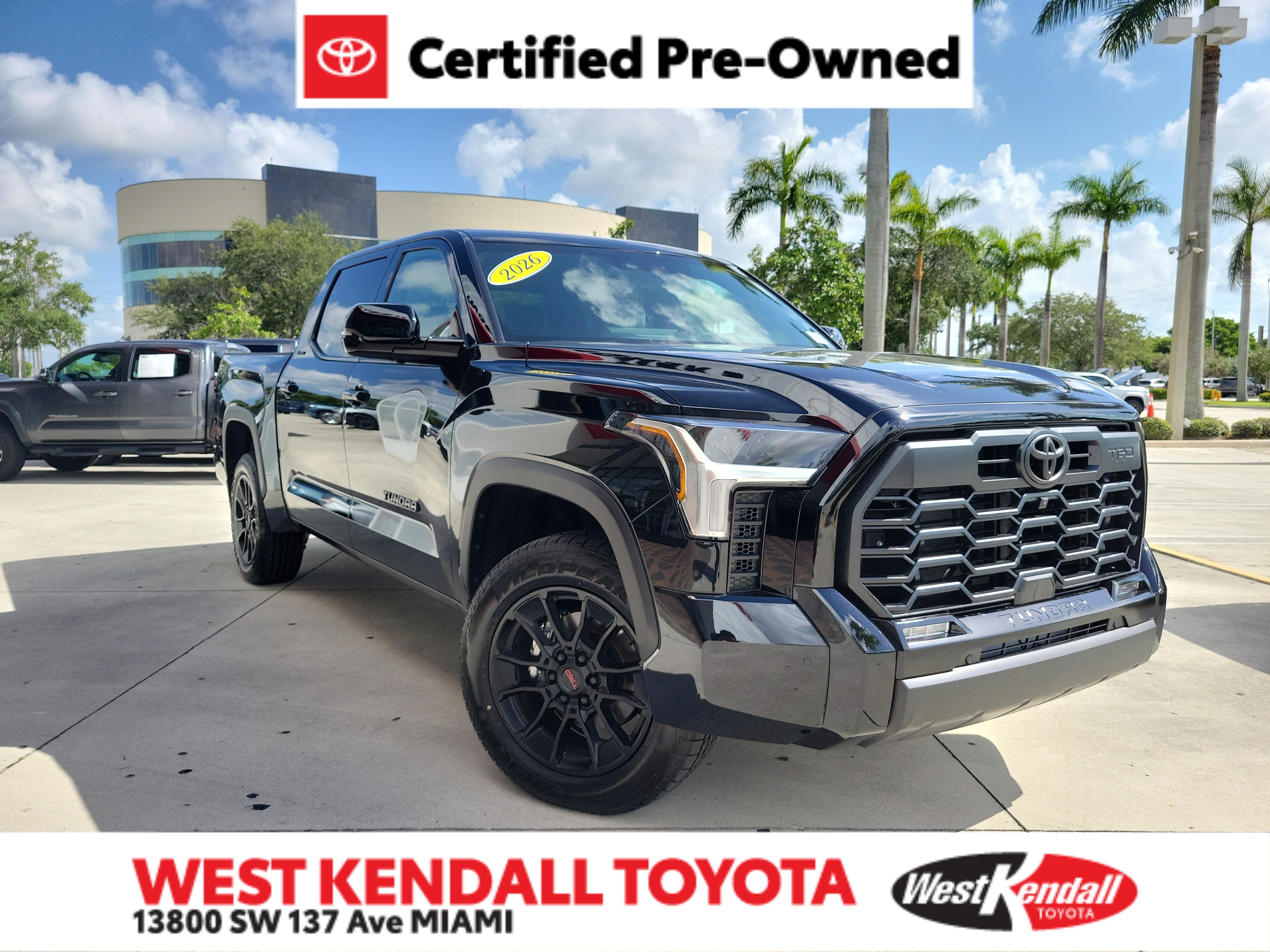 Certified 2026 Toyota Tundra Limited w/ TRD Off-Road Package