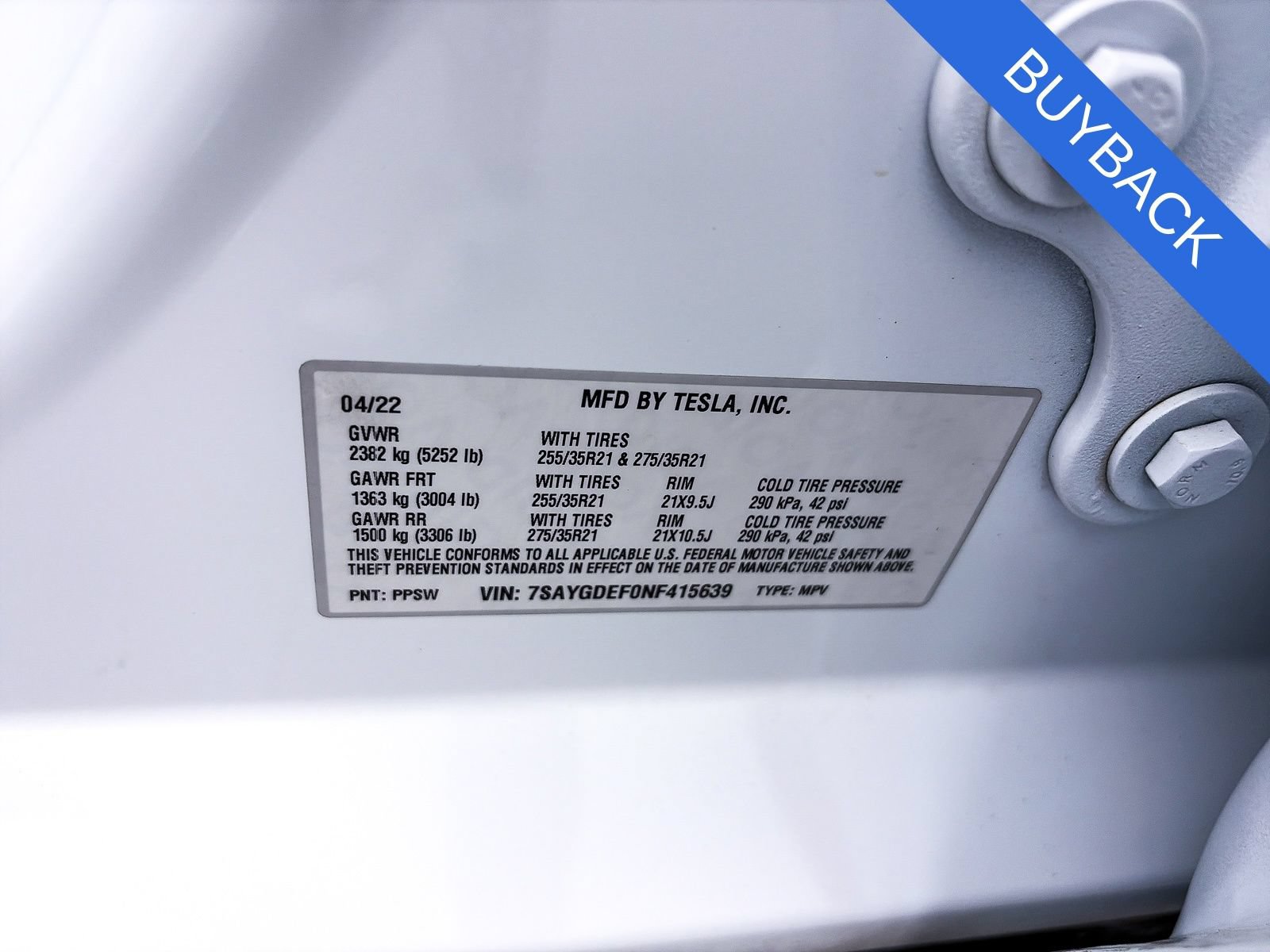 Used 2022 Tesla Model Y Performance AWD/4WD image 33