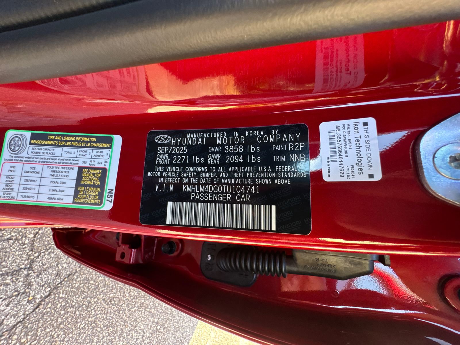 New 2026 Hyundai Elantra Sport image 32