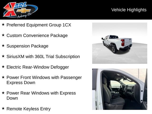 Used 2025 Chevrolet Silverado 2500 Custom w/ Custom Convenience Package video 2