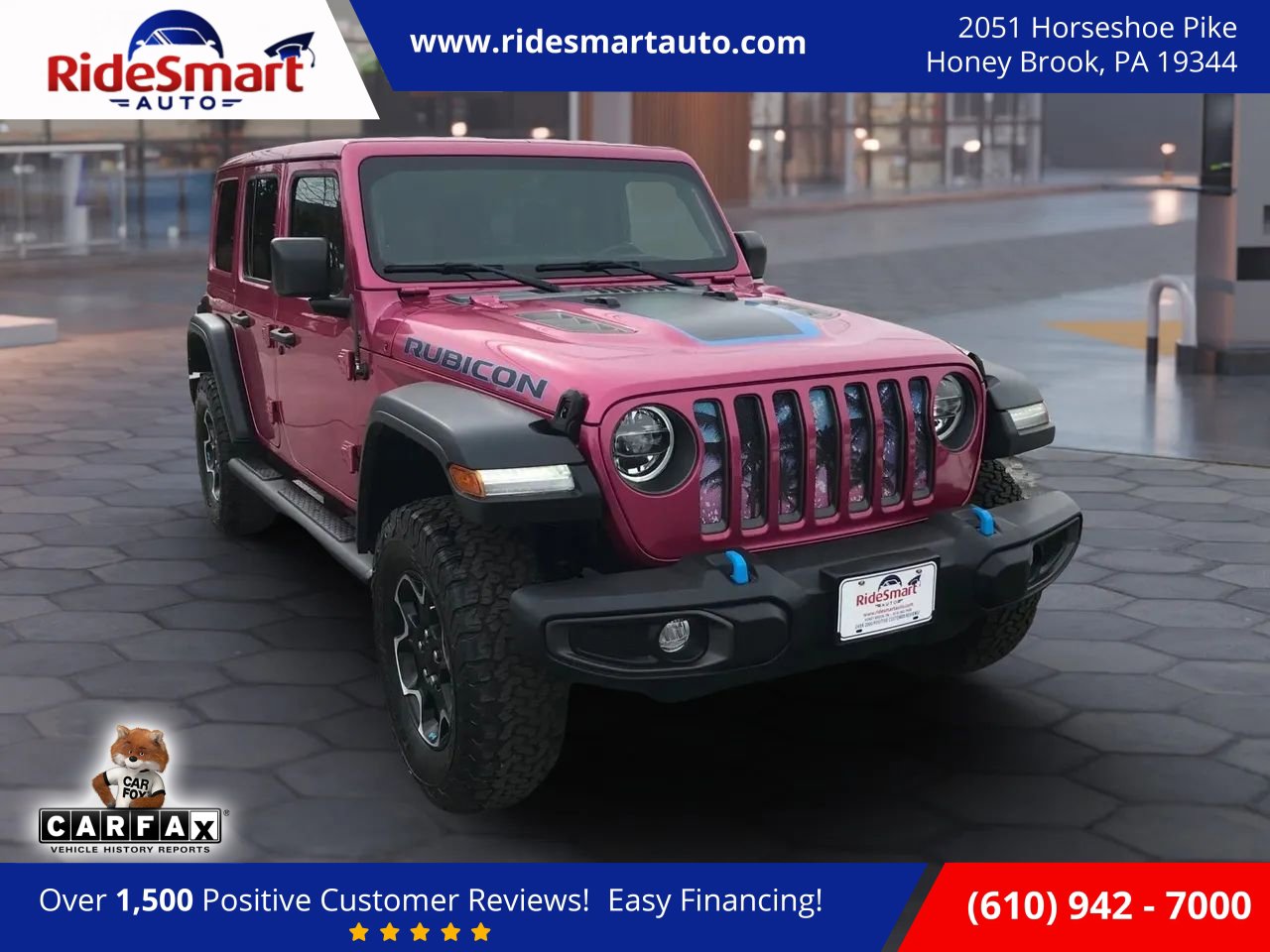 Used 2022 Jeep Wrangler Unlimited Rubicon 4xe w/ Cold Weather Group