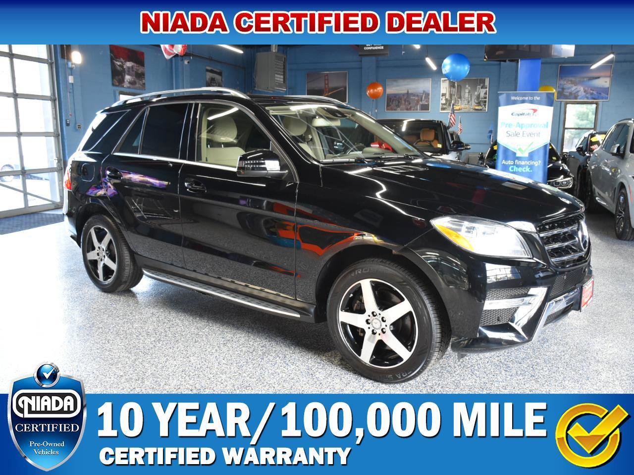 Used 2015 Mercedes-Benz ML 350 4MATIC w/ Premium 1 Package image 1