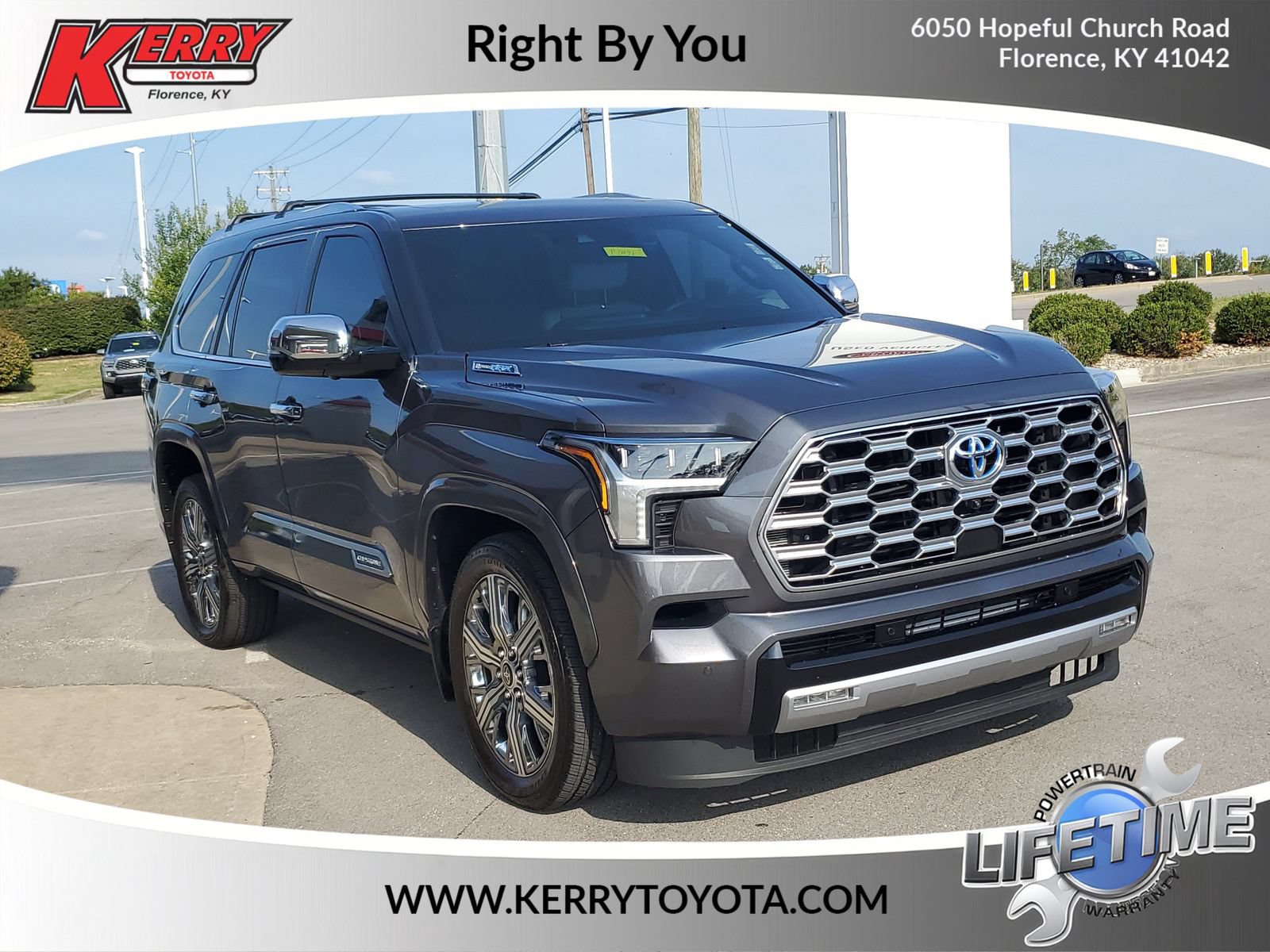 Certified 2024 Toyota Sequoia Capstone AWD/4WD image 1