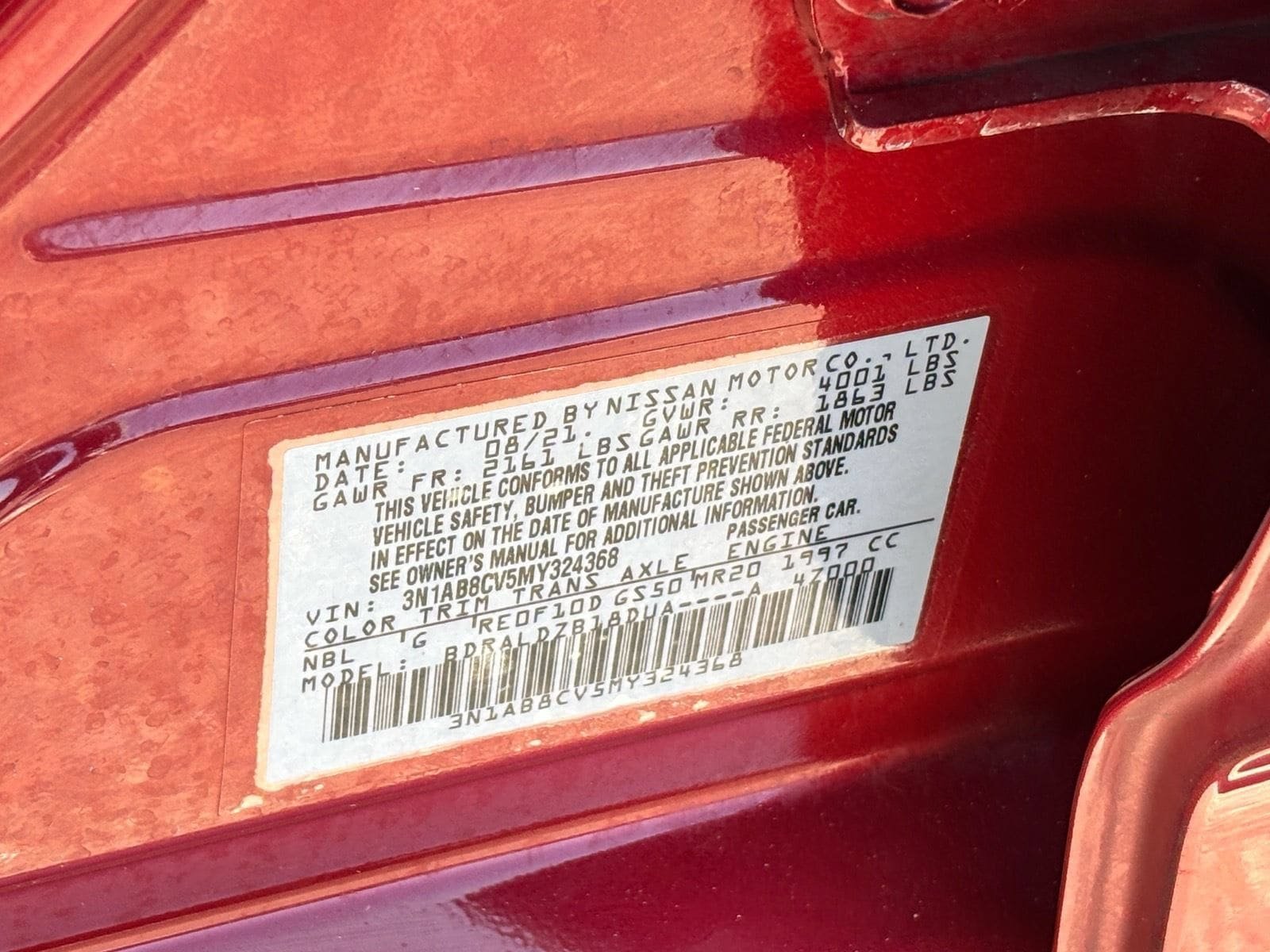 Used 2021 Nissan Sentra SV FWD image 29