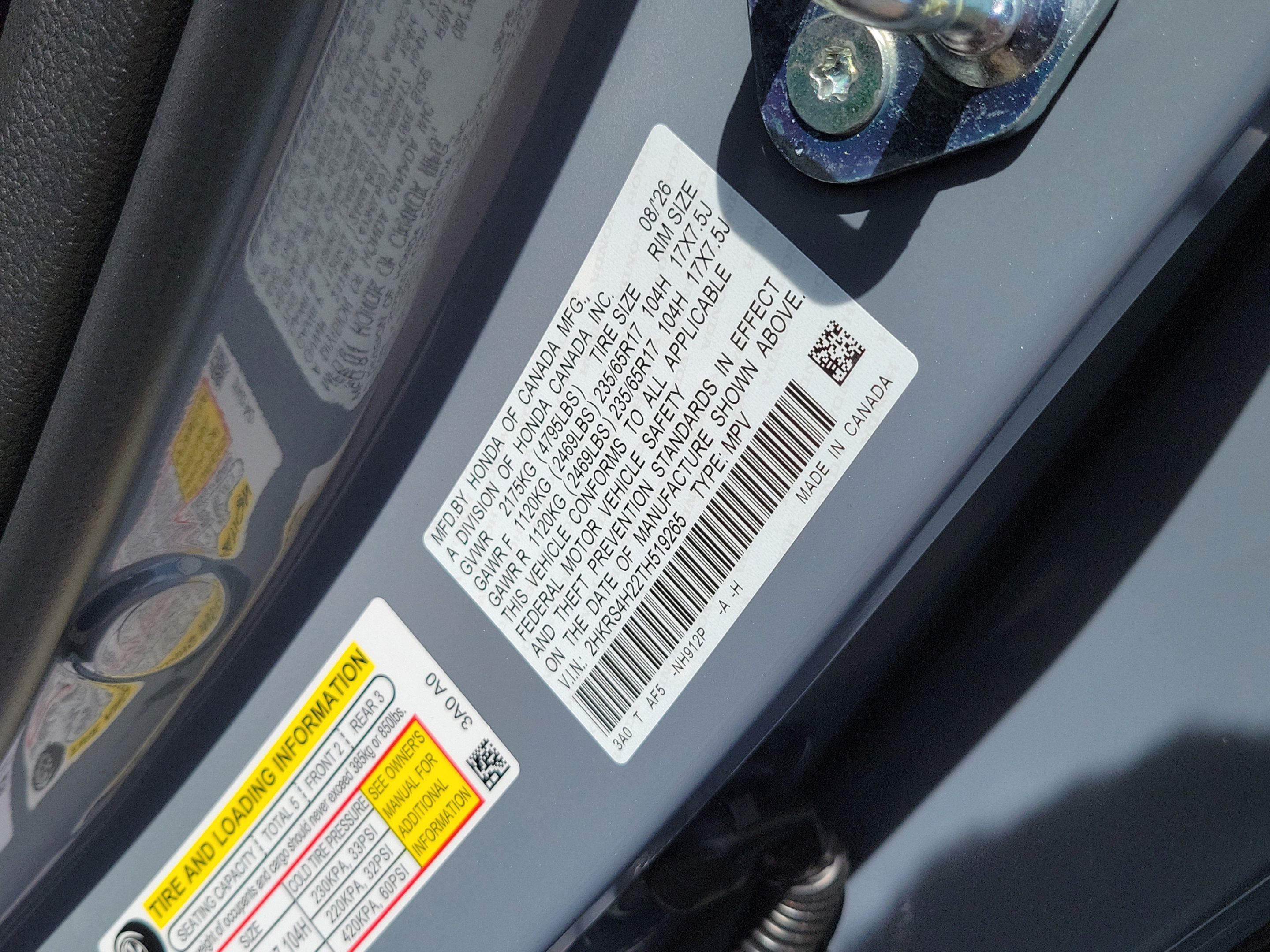 New 2026 Honda CR-V LX image 30
