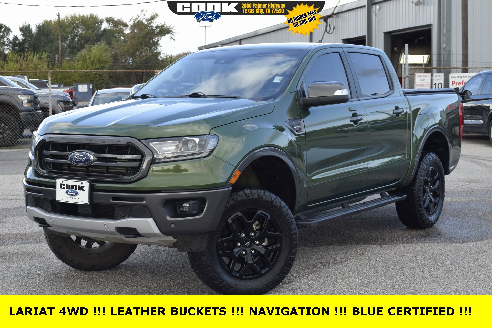 Used 2023 Ford Ranger Lariat w/ Equipment Group 501A High image 1