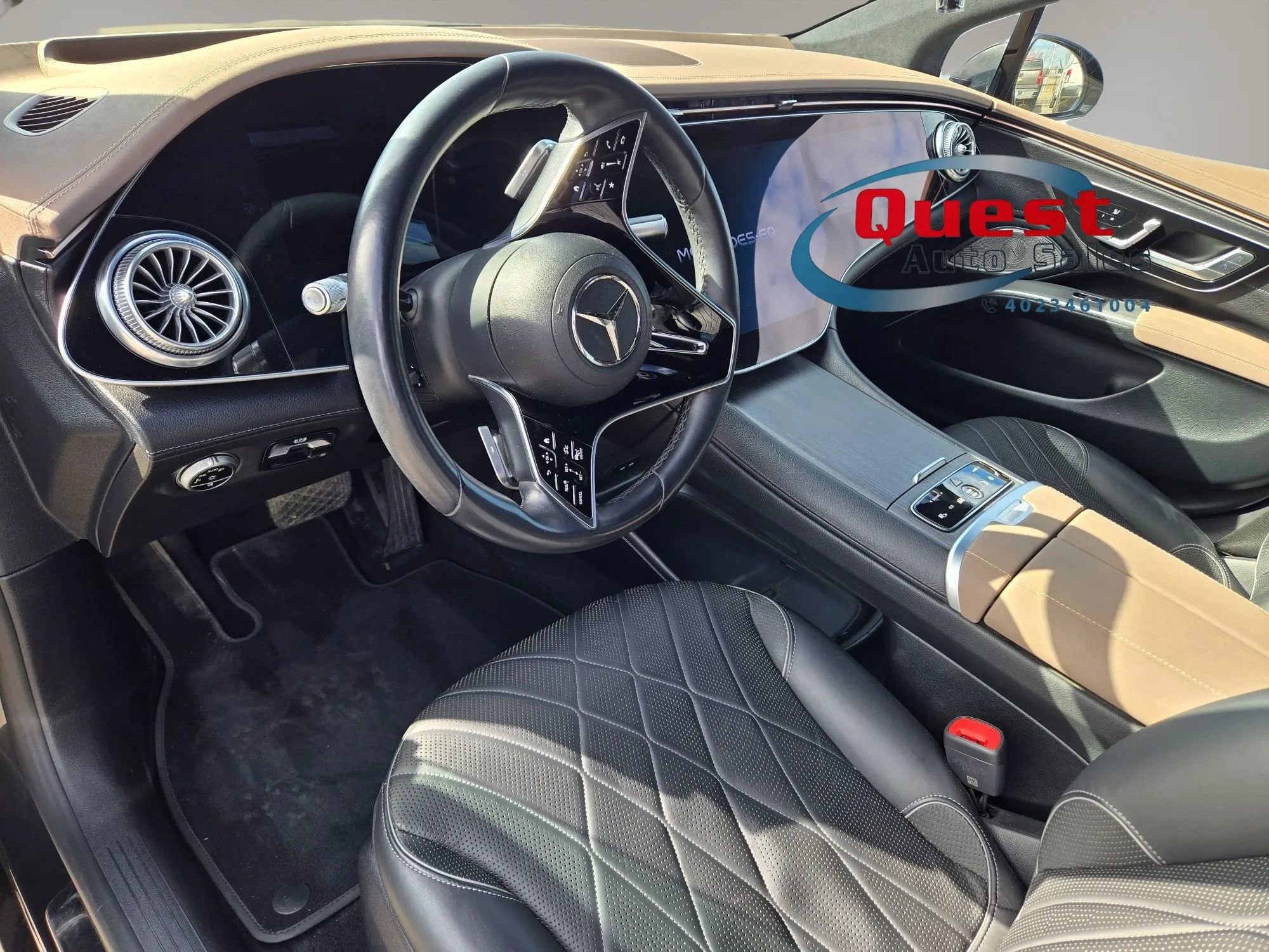 Used 2023 Mercedes-Benz EQS 580 4MATIC Sedan w/ Exclusive Trim Package image 39