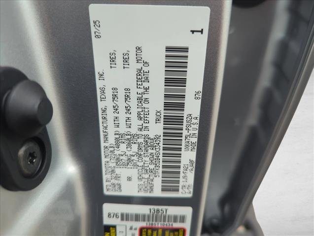 Certified 2025 Toyota Tundra SR image 27