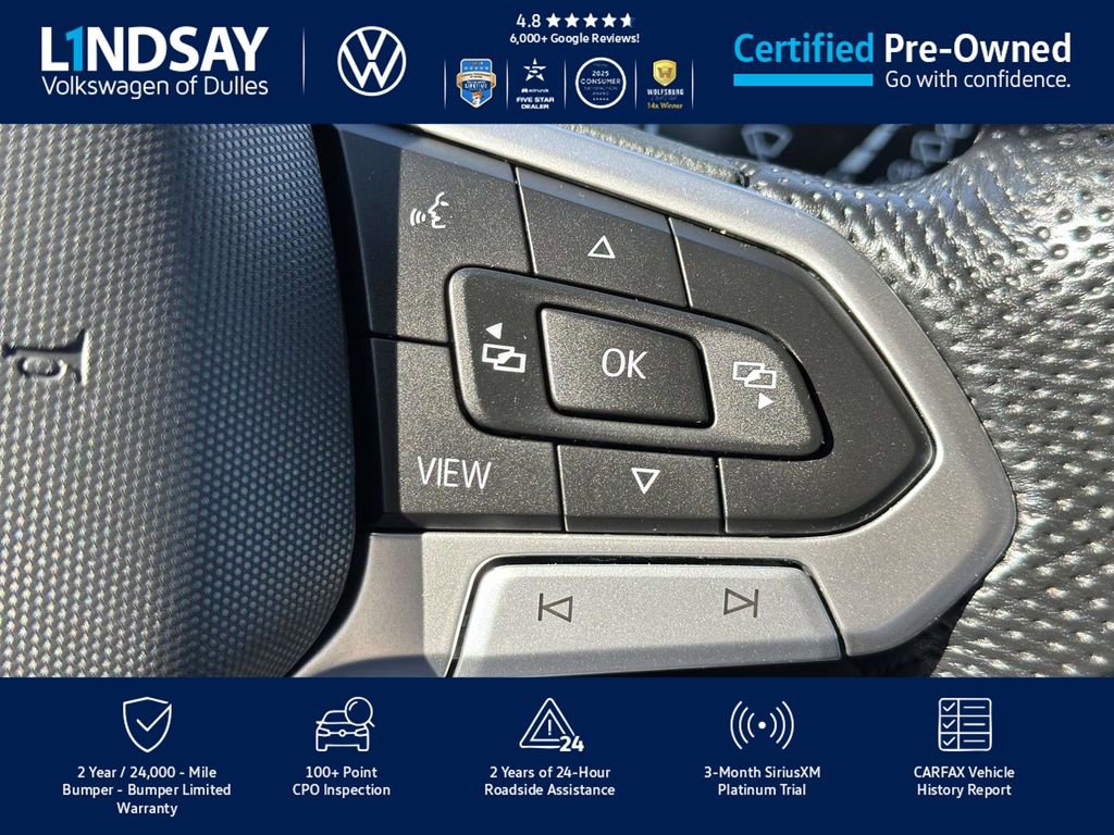 Certified 2021 Volkswagen Atlas Cross Sport SE w/ Panoramic Sunroof Package image 21