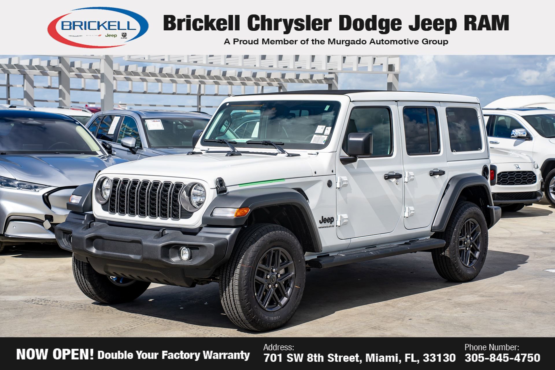 New 2025 Jeep Wrangler Sport S 360° Tour