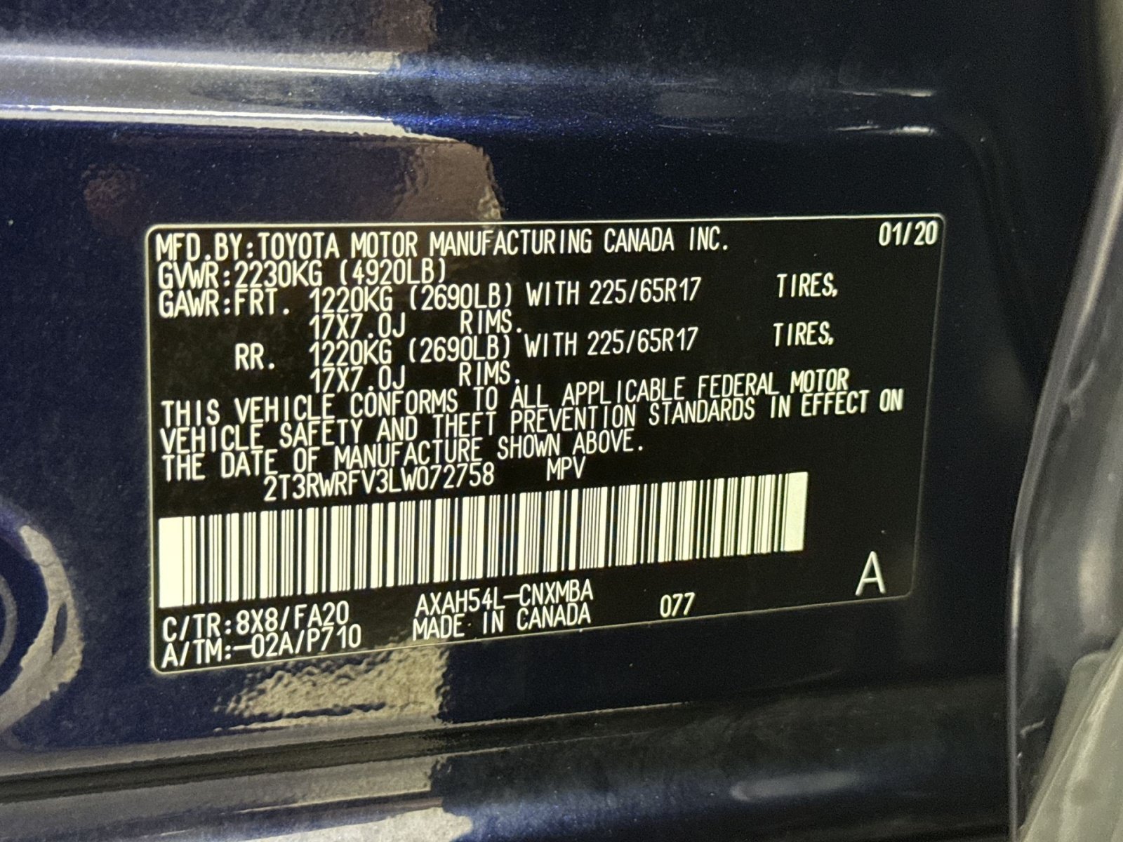 Used 2020 Toyota RAV4 XLE w/ Carpet Mat Package AWD/4WD image 41