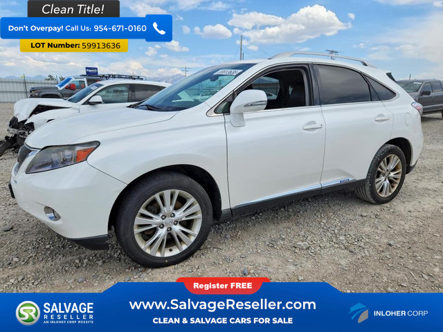 Used 2011 Lexus RX 450h AWD w/ Premium Pkg