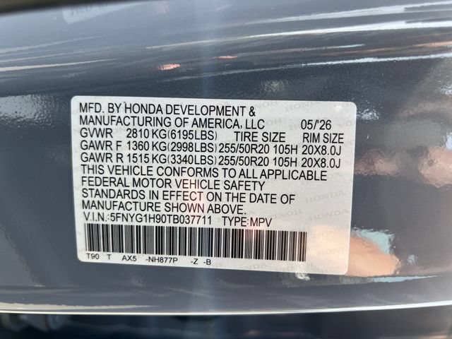 New 2026 Honda Pilot Black Edition image 18