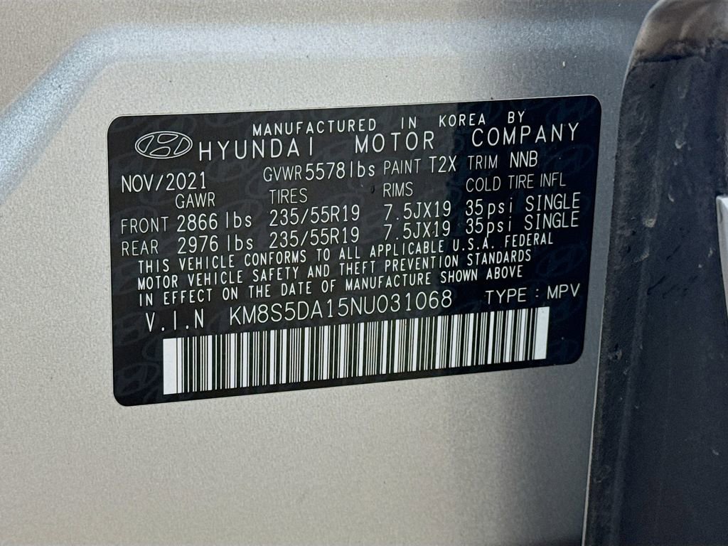 Used 2022 Hyundai Santa Fe Limited w/ Cargo Package AWD/4WD image 41