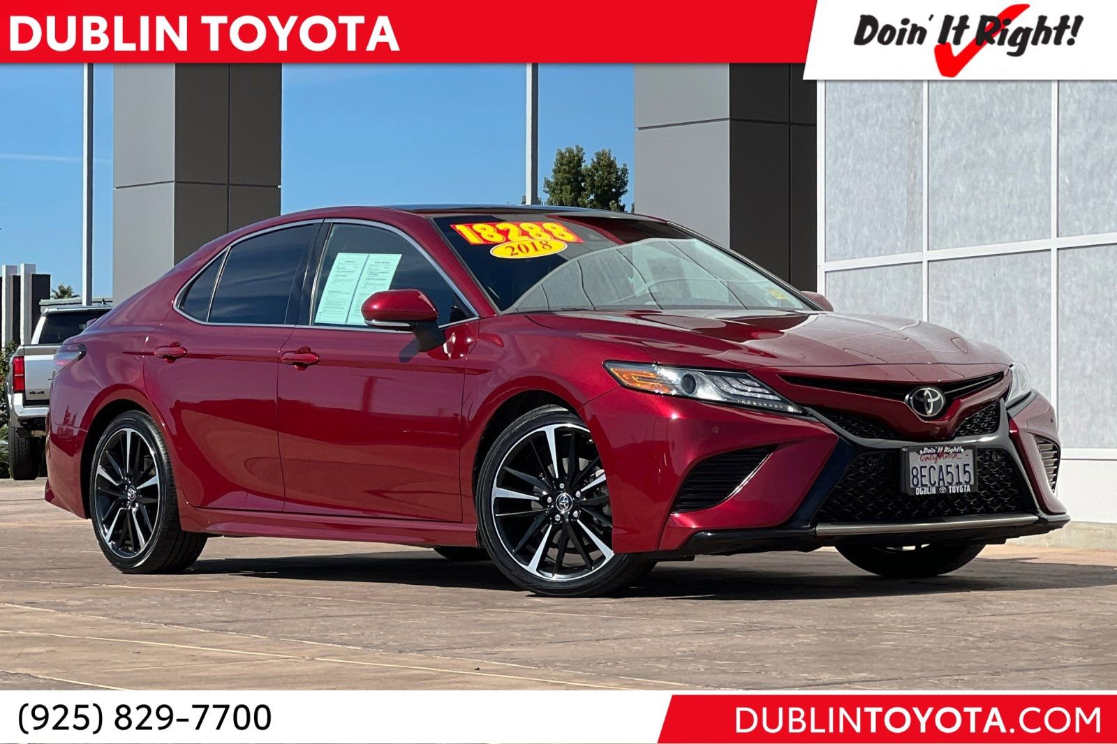Used 2018 Toyota Camry XSE