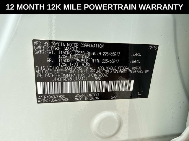 Used 2017 Toyota RAV4 LE AWD/4WD image 27
