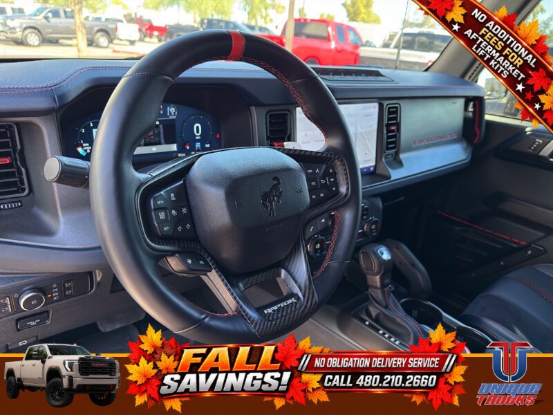 Used 2024 Ford Bronco Raptor w/ Interior Carbon Fiber Pack 6 AWD/4WD image 21