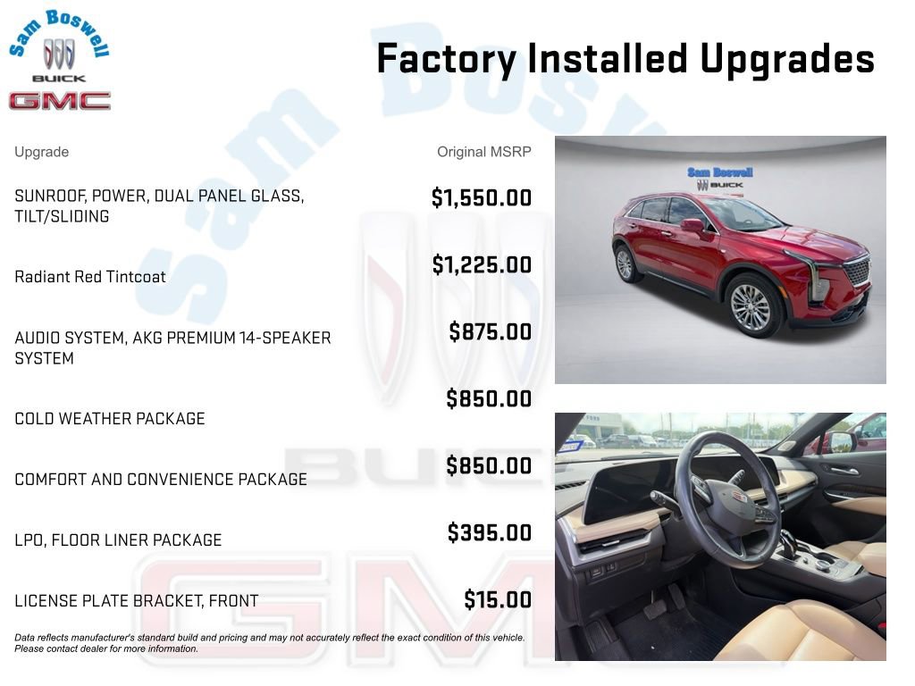 Used 2024 Cadillac XT4 Premium Luxury FWD image 3