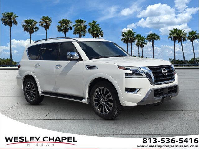 Certified 2024 Nissan Armada Platinum w/ Cargo Package RWD image 1