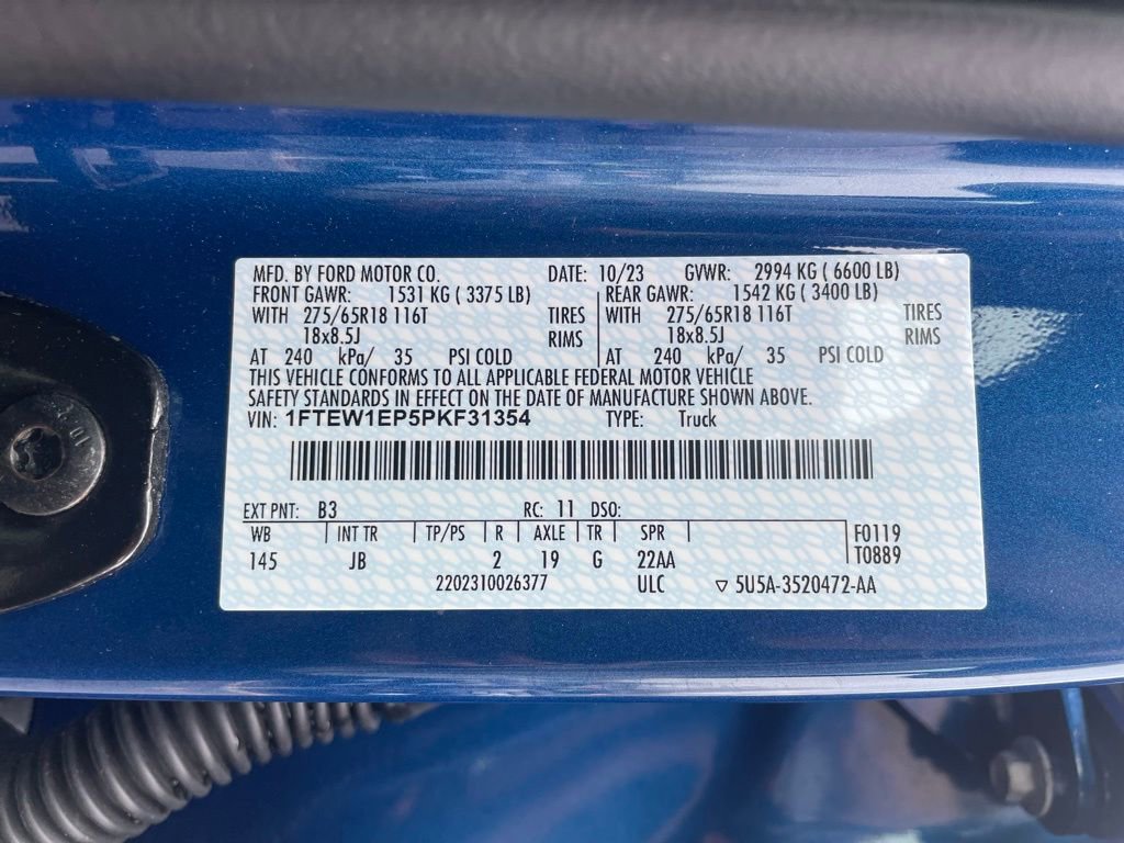 Used 2023 Ford F150 XL w/ STX Appearance Package image 16