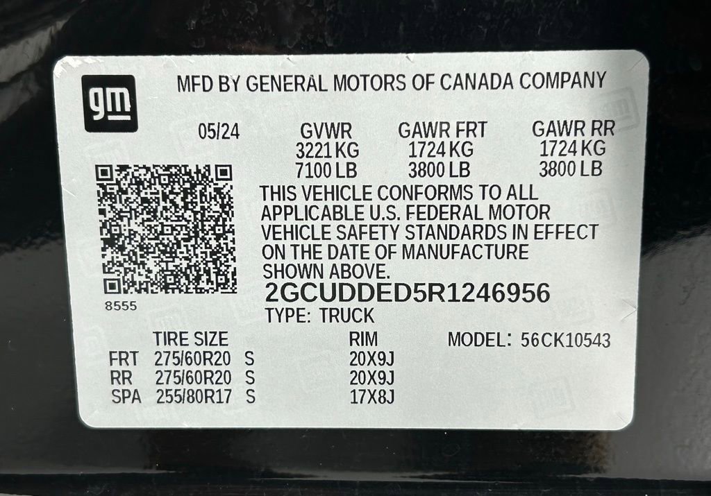 Used 2024 Chevrolet Silverado 1500 LT w/ Leather Package image 37