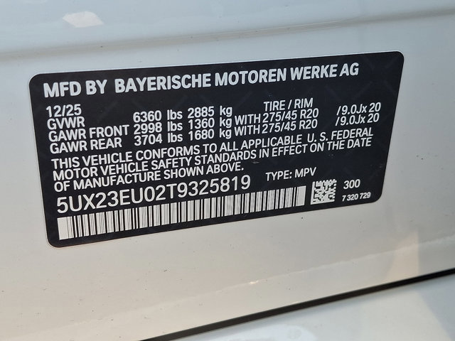 New 2026 BMW X5 xDrive40i w/ M Sport Package image 20