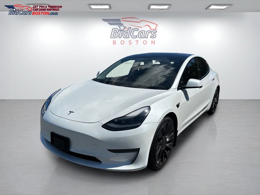 Used 2022 Tesla Model 3 Performance AWD/4WD image 1