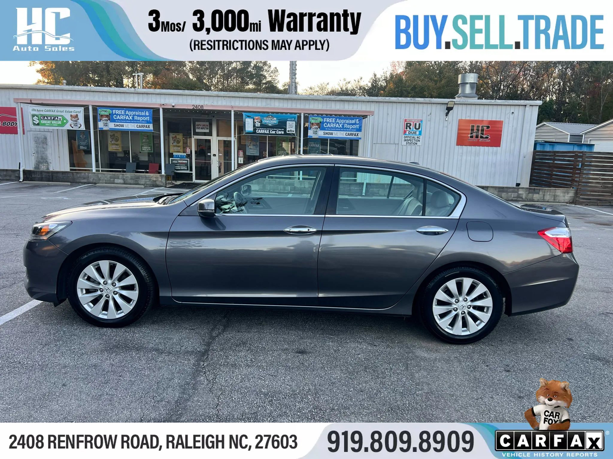 Used 2014 Honda Accord EX-L image 2