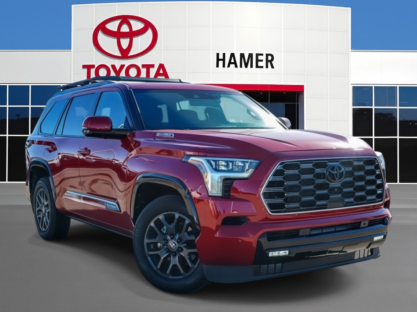 Used 2025 Toyota Sequoia Platinum AWD/4WD image 1