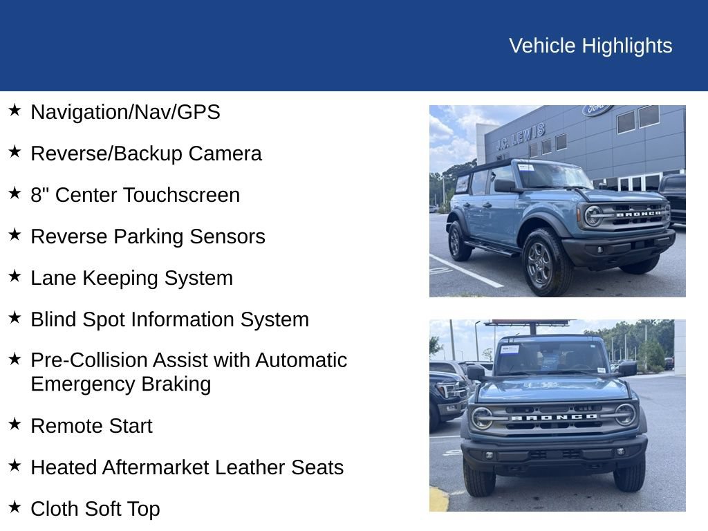 Used 2022 Ford Bronco Big Bend AWD/4WD image 21
