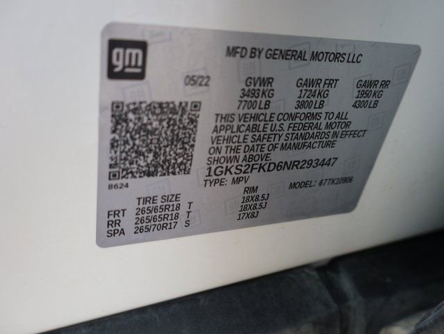 Used 2022 GMC Yukon XL SLE w/ Gmc Pro Safety Plus Package image 37