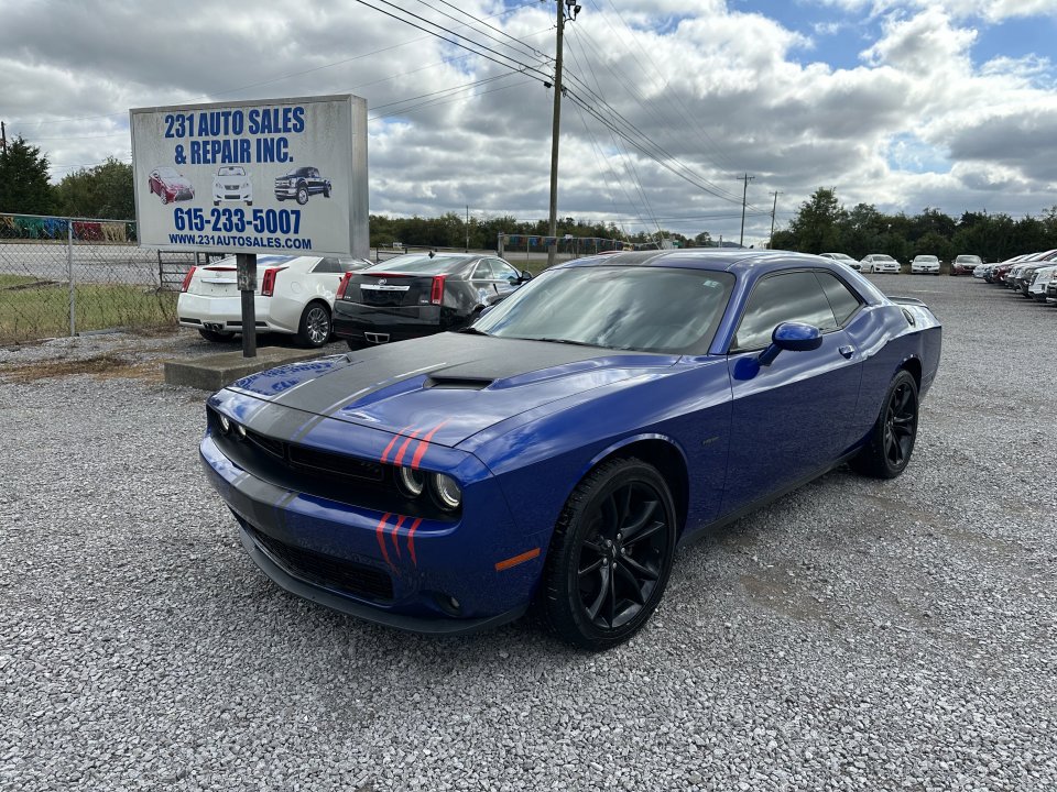 Used 2018 Dodge Challenger R/T w/ Blacktop Package