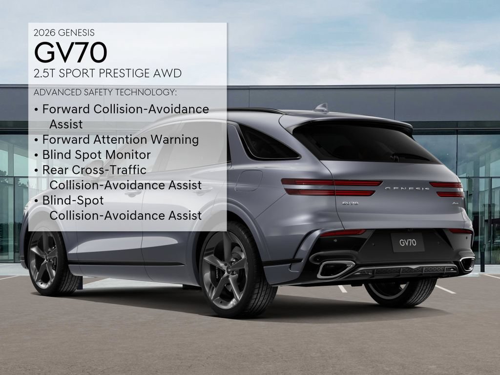New 2026 Genesis GV70 2.5T Sport Prestige AWD/4WD image 7