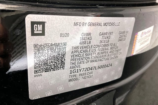 Used 2020 Chevrolet Corvette Stingray w/ 2LT Preferred Equipment Group image 32