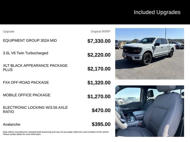 New 2026 Ford F150 XLT w/ Equipment Group 302A MID AWD/4WD image 5