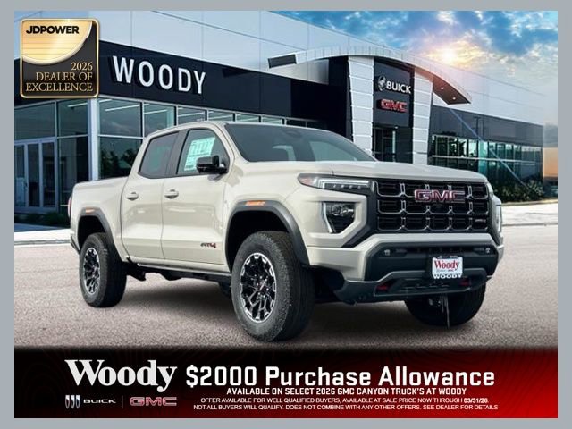 New 2026 GMC Canyon AT4 w/ Technology Plus Package
