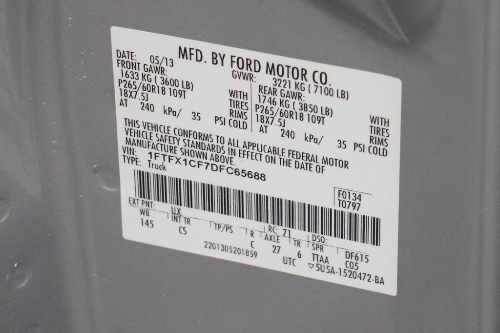 Used 2013 Ford F150 STX w/ Mid Equipment Group RWD image 49