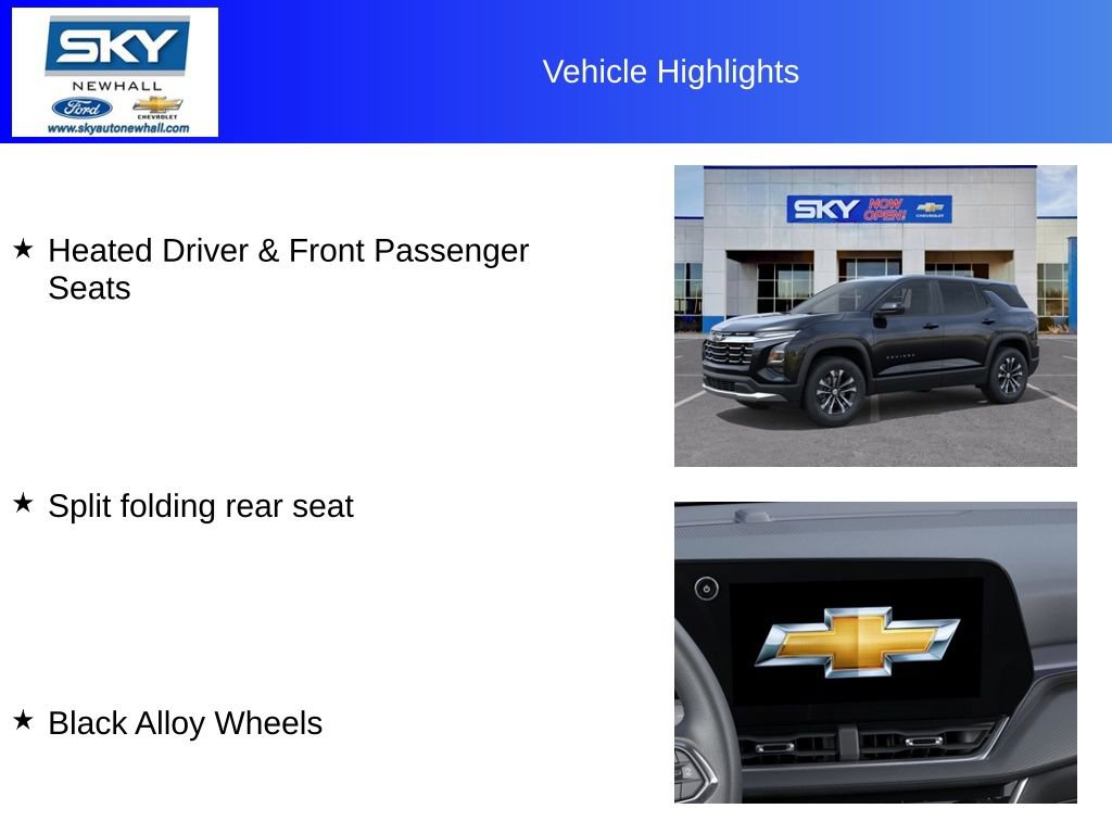 New 2025 Chevrolet Equinox LT image 26