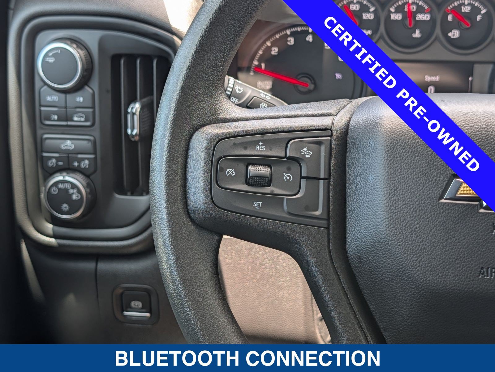 Used 2024 Chevrolet Silverado 1500 Custom w/ Turbomax Blackout Package AWD/4WD image 26