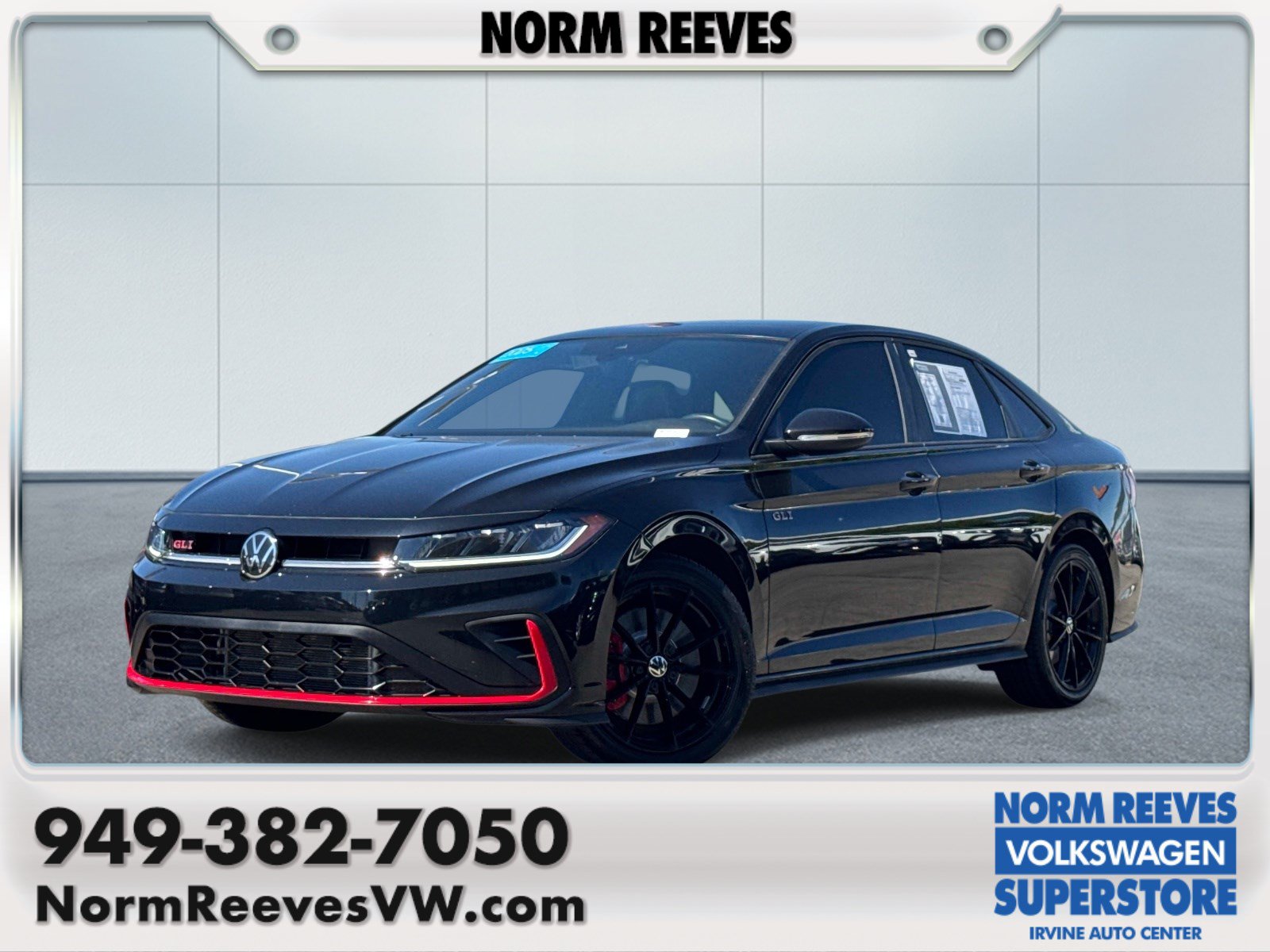 Certified 2025 Volkswagen Jetta GLI Autobahn w/ GLI Black Package FWD image 1