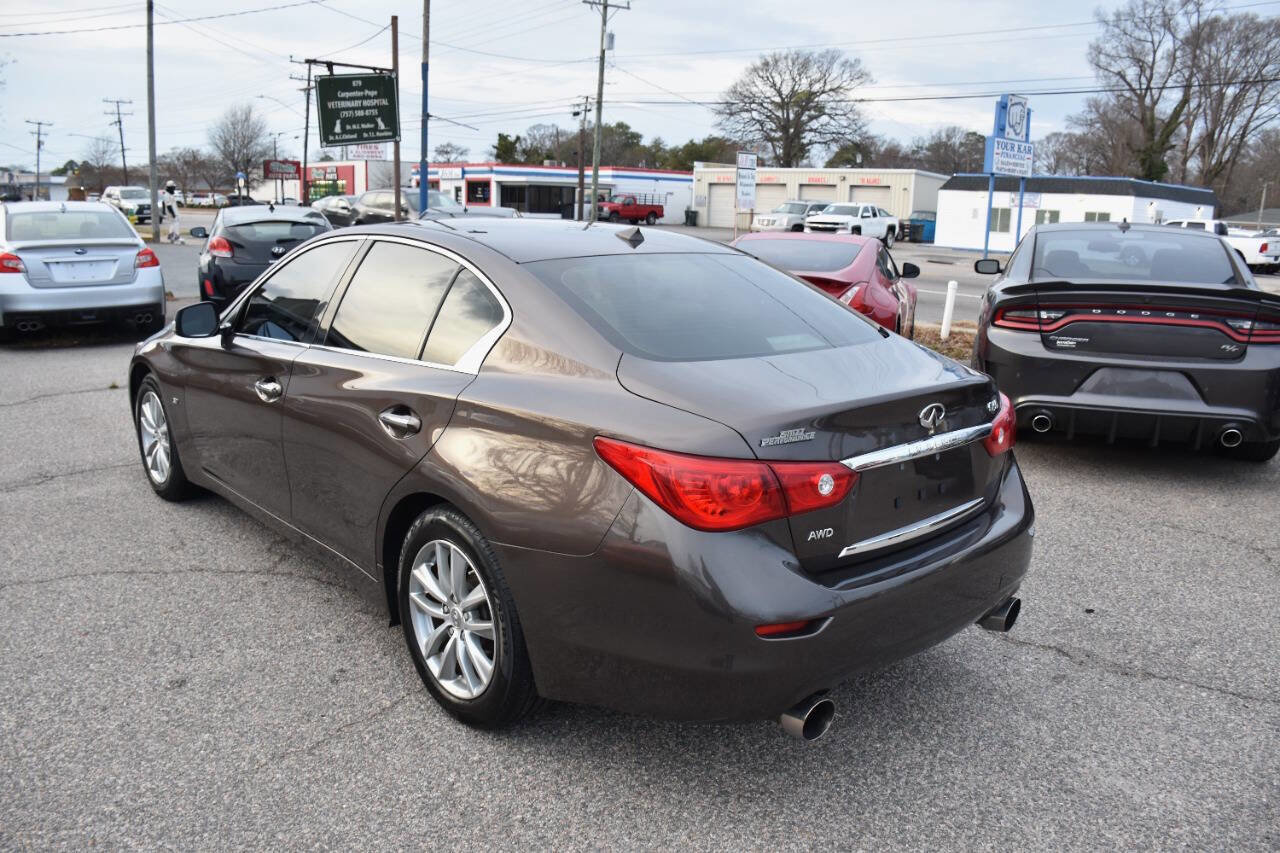 Used 2015 INFINITI Q50 Premium w/ Navigation Package AWD/4WD image 8