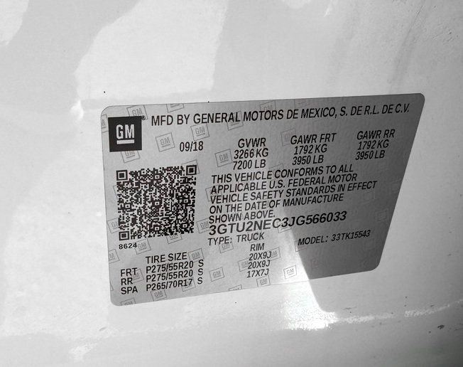 Used 2018 GMC Sierra 1500 SLT AWD/4WD image 29