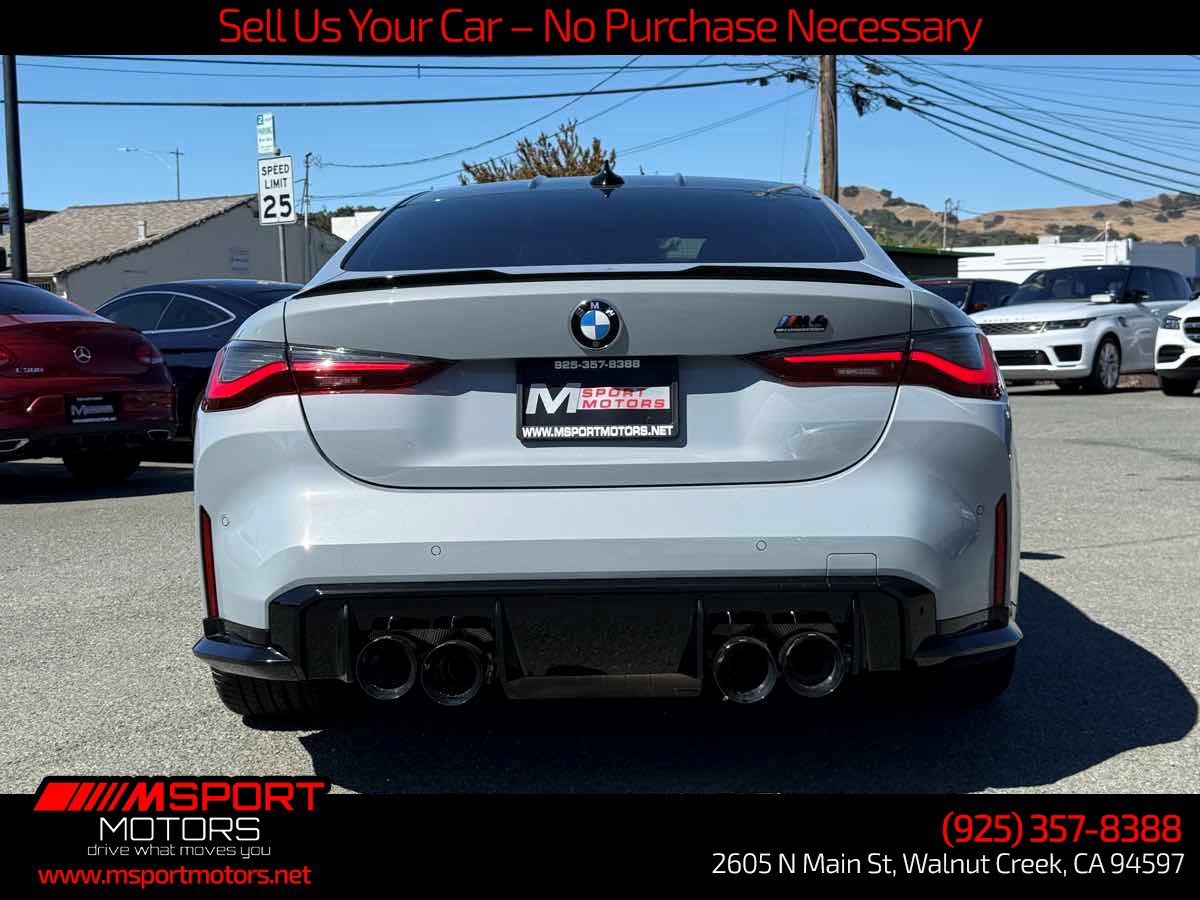 Used 2021 BMW M4 Competition w/ Executive Package RWD image 10