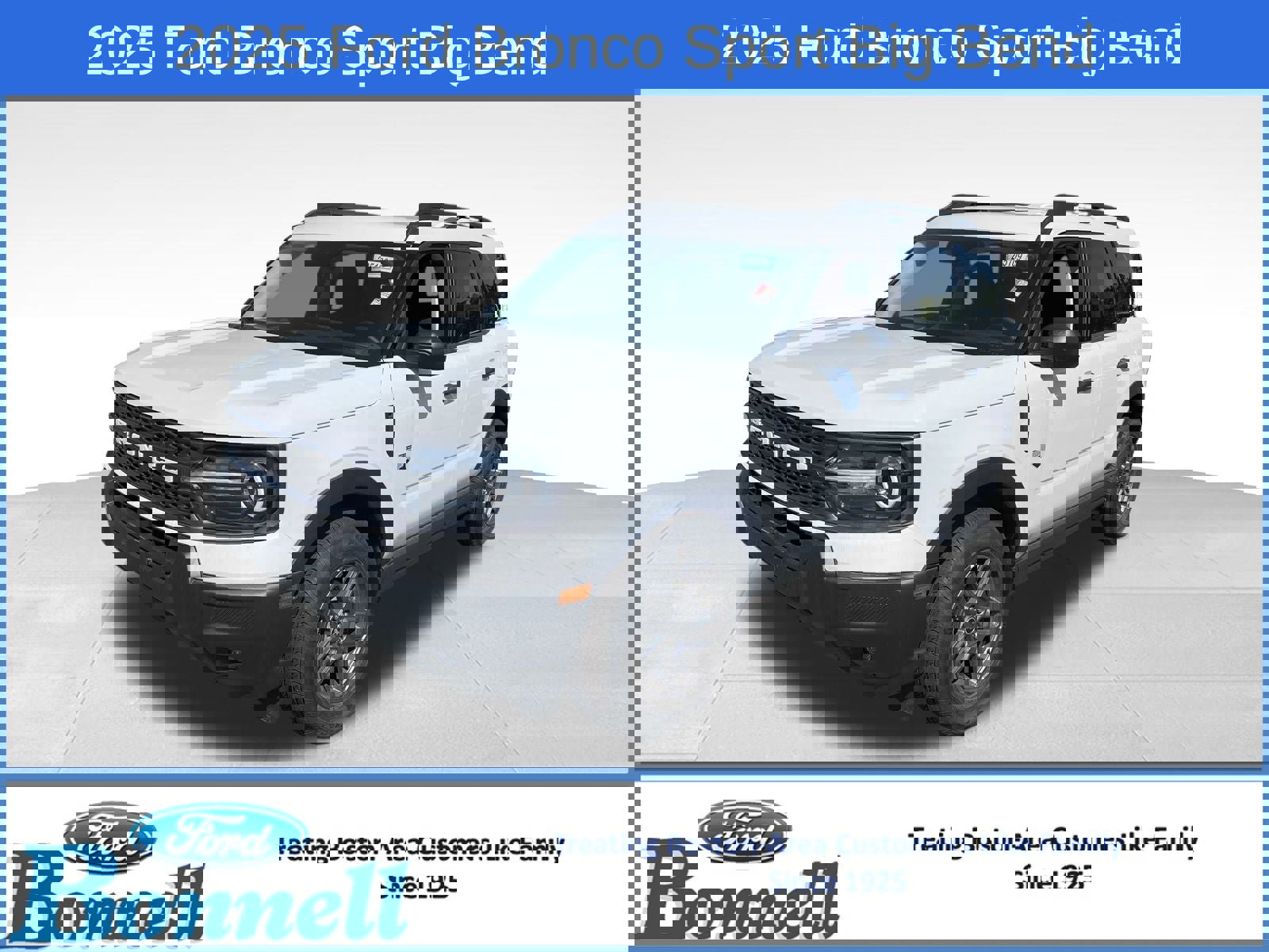 New 2025 Ford Bronco Sport Big Bend w/ Convenience Package