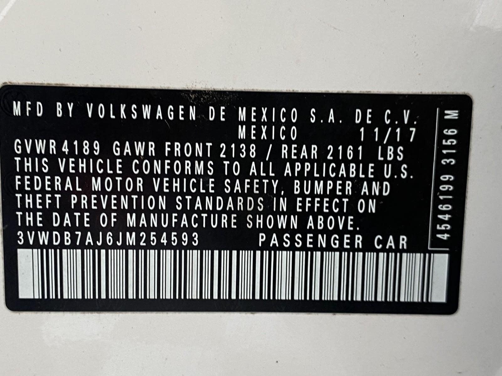 Used 2018 Volkswagen Jetta SE FWD image 25