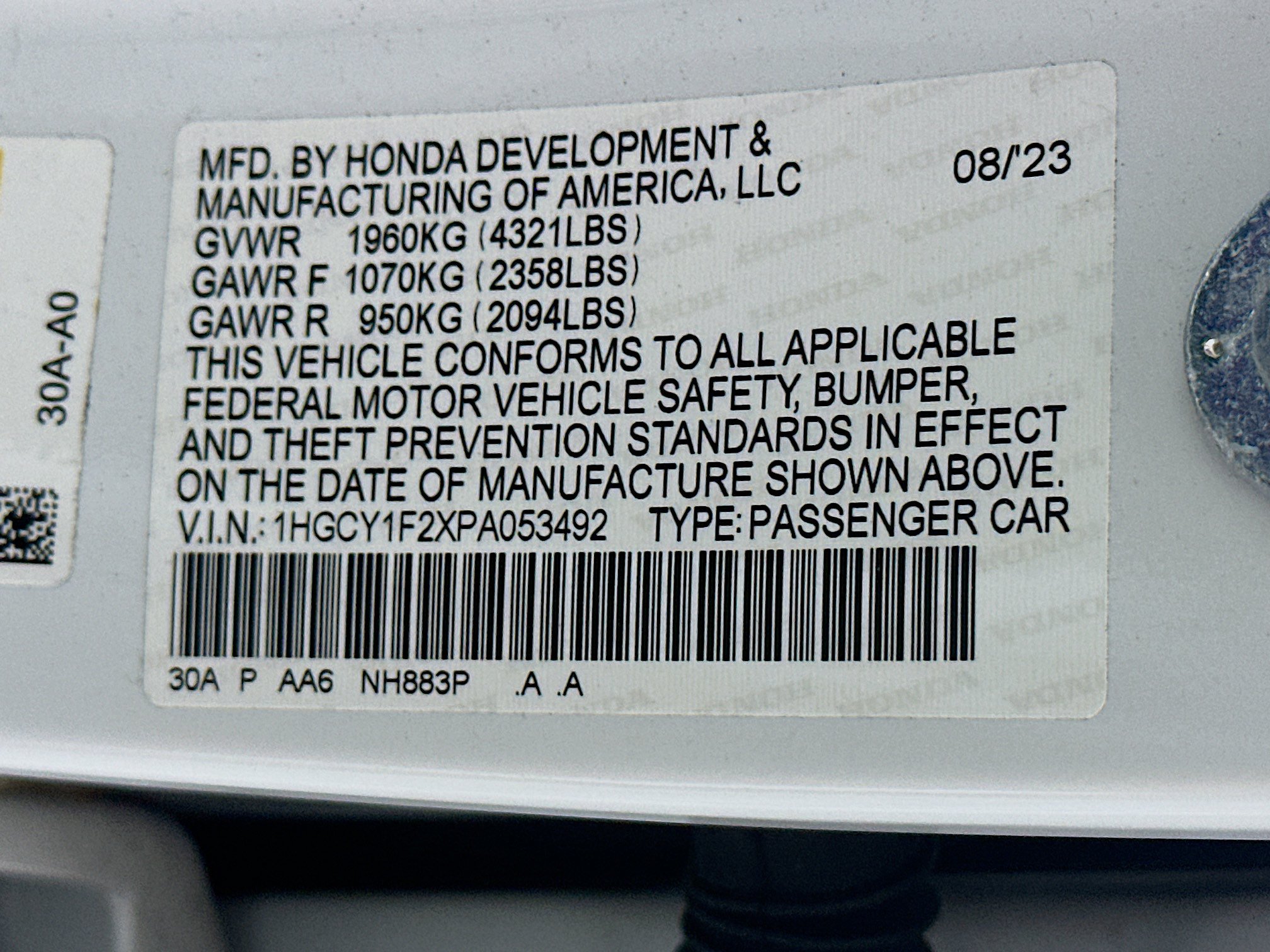 Used 2023 Honda Accord LX image 12